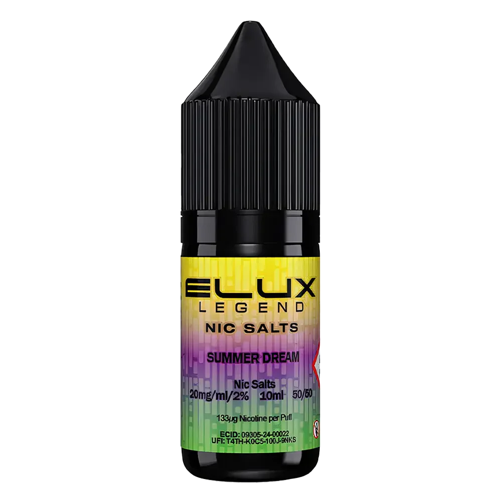 ELux Legend Nic Salt Summer Dream in 10 ml bottle