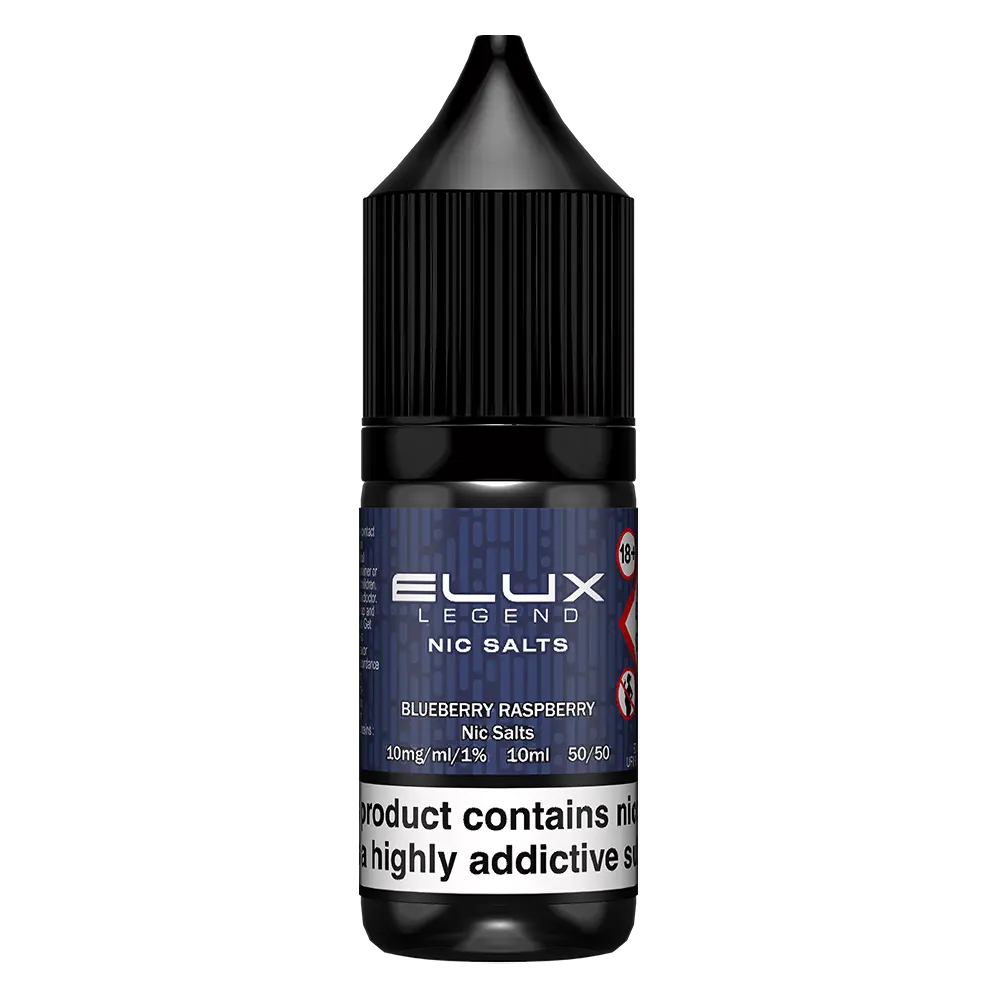 ELux Legend Nic Salt Blueberry Raspberry in 10 ml bottle
