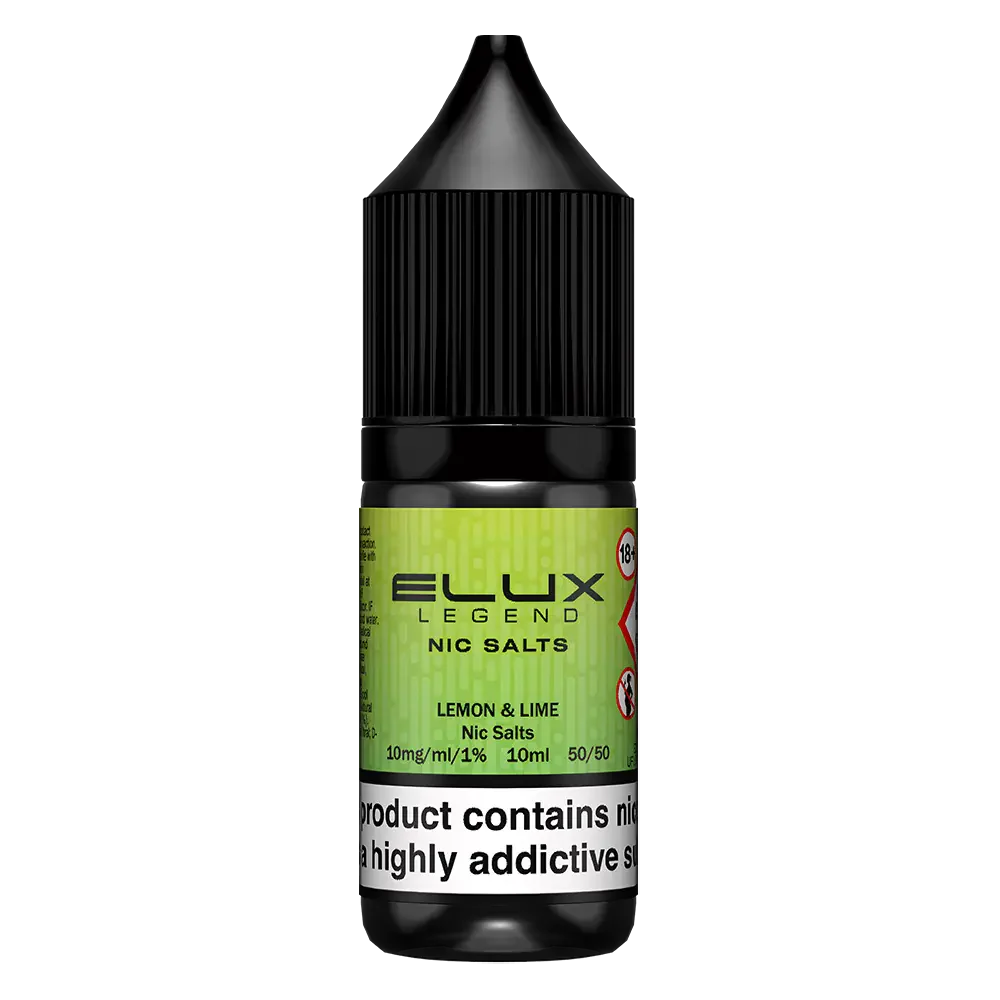 ELux Legend Nic Salt Lemon&Lime in 10 ml bottle