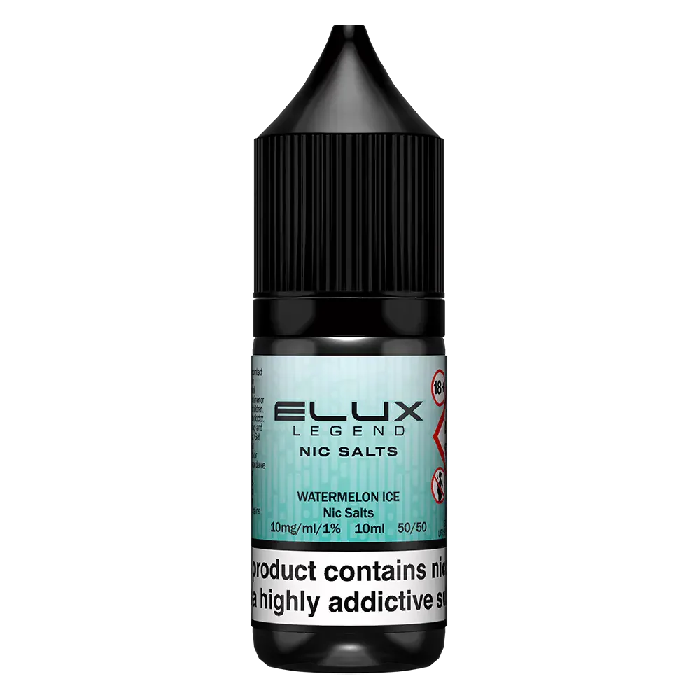 ELux Legend Nic Salt Watermelon Ice in 10 ml bottle